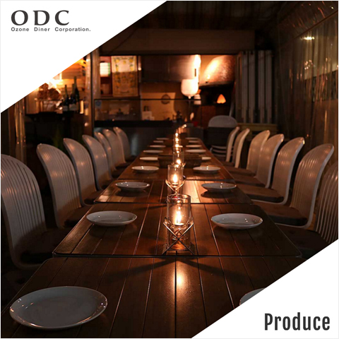 飲食店経営＆プロデュース「OZONE DINER Co.,Ltd.」 | ONDweb＆table